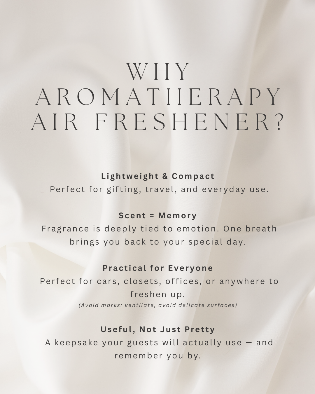 First Trace - Aromatheraphy Air Freshener