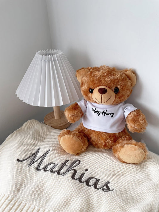 baby gift bear blanket